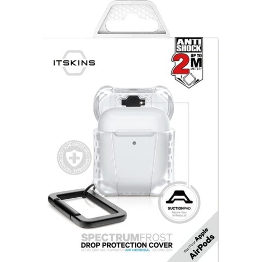 Coque Apple ITSKINS ITSPECLEARAIRPODSTR Transparente pour Airpods