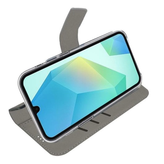 Funda para móvil Celly WALLY Funda cartera Similicuir Noir avec support pour Samsung Galaxy A17 5G/4G