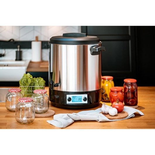 Hervidor Adler AD 4496 28L Acero Inoxidable Pantalla LCD Timer