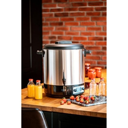 Hervidor Adler AD 4496 28L Acero Inoxidable Pantalla LCD Timer