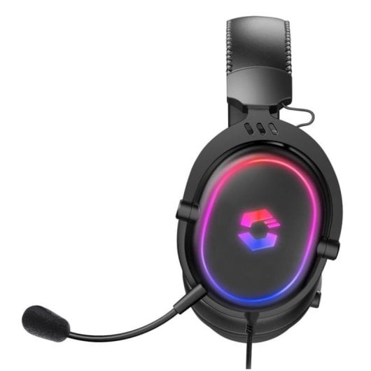 Auriculares SPEEDLINK CONUX RGB com fio USB e 3.5 mm Gaming Iluminação RGB Preto
