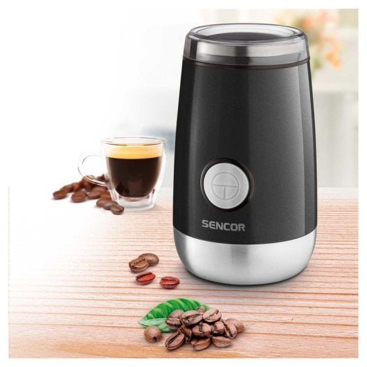 Moulin à café Sencor SCG 2051BK 60g lames inox noir 150W