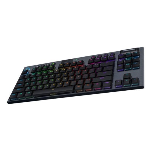 Teclado Logitech G915 X LIGHTSPEED TKL mecânico RGB sem fio italiano