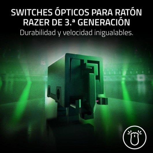 Ratón Razer Viper V3 Pro SE Inalámbrico 35000 DPI Negro Ultraligero 95h batería