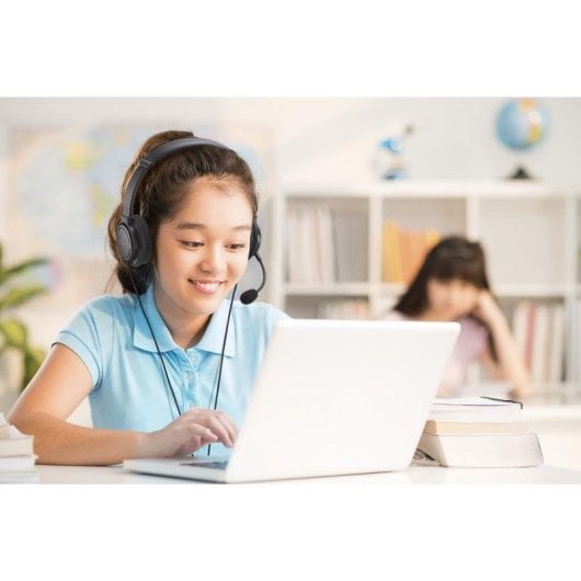 Auricolari Kensington Classic EQ con cavo USB-C, Cancellazione Rumore, Microfono, Nero