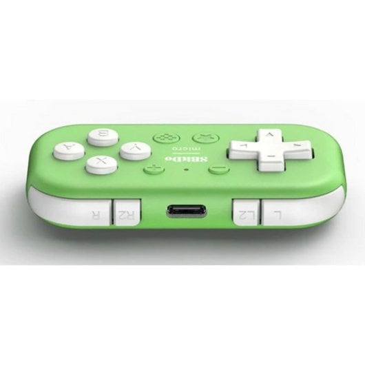 Gamepad 8Bitdo Micro Wireless Verde Compatibile Android Switch PC iOS USB-C