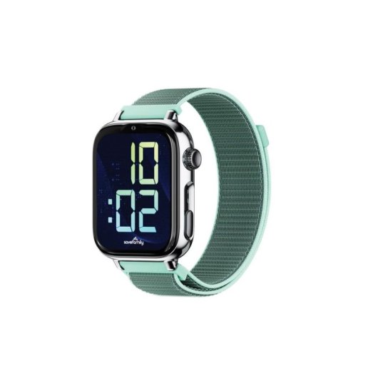 SaveFamily SaveWatch Plus 2 4G GPS 1.85" AMOLED Plata Verde IP68 Pulsómetro SOS Android