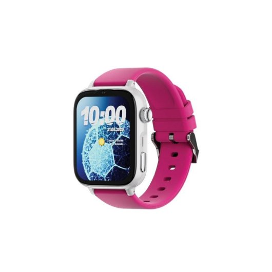 SaveFamily SaveWatch Plus 2 4G GPS 1,85" AMOLED Blanco/Rosa Resistente Agua IP68 Pulsómetro SOS