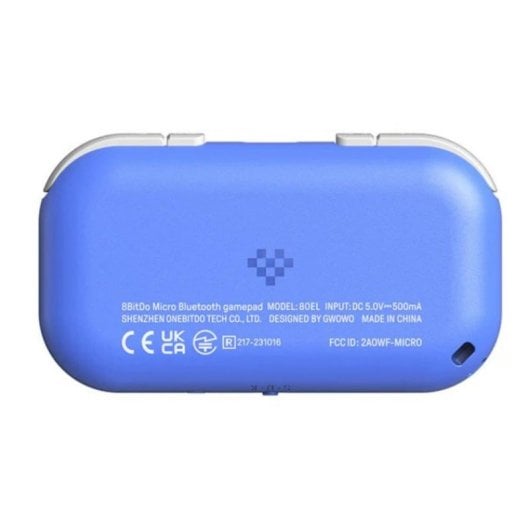 Gamepad 8Bitdo Micro Azul Wireless USB Type-C Compatível Android Switch PC iOS