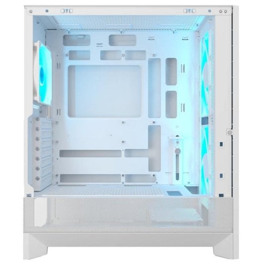 Caixa Cougar CGR-5VA4W-RGB Mid Tower ATX Vidro Temperado RGB Branca Gaming