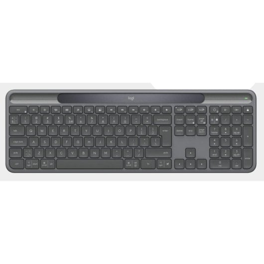 Teclado Logitech Signature Slim Solar+ K980 inalámbrico Full Size RF Bluetooth Scissor Grafit