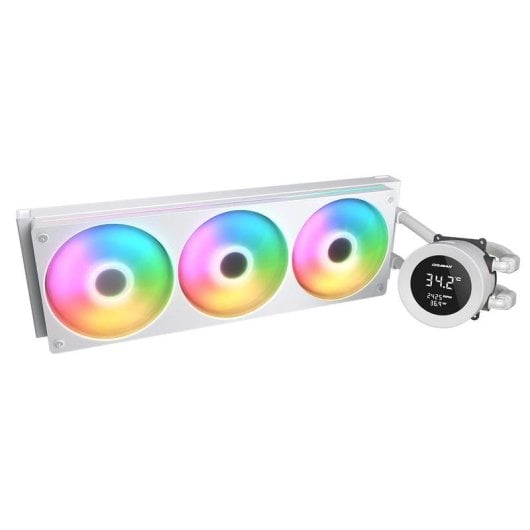 Refrigeração Líquida Cougar CGR-PSDVARGB-W-360 360mm 3 Ventiladores RGB Branco