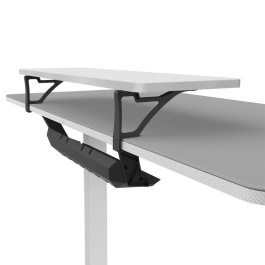 Mesa Gaming Cougar 120cm MDF Bianco Regolazione Elettrica Ergonomica