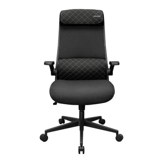 Sedia da ufficio Cougar CGR-STD-BLB Tessuto nero ergonomica regolabile