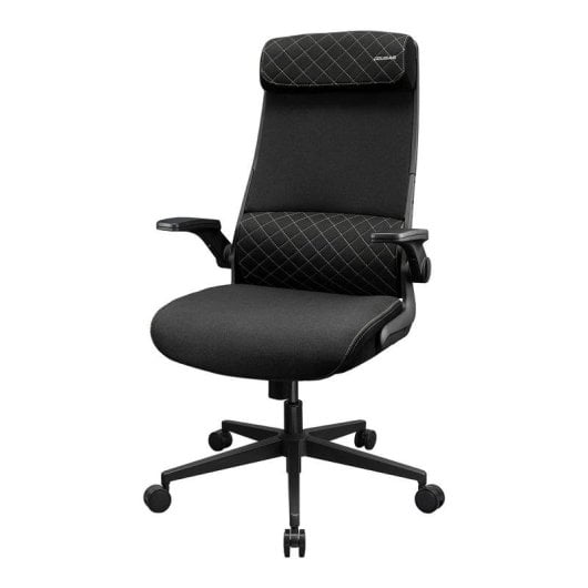 Sedia da ufficio Cougar CGR-STD-BLB Tessuto nero ergonomica regolabile