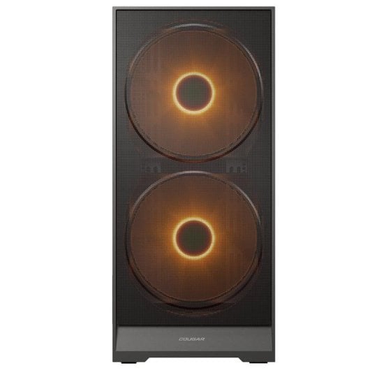 Caja Cougar CGR-5VA4B-RGB Midi Tower Negra ATX Vidrio Templado RGB
