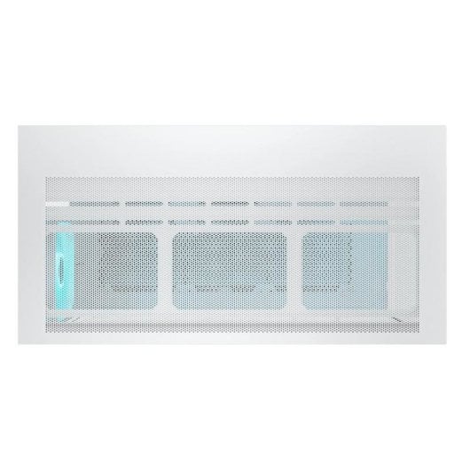 Caixa Cougar CGR-2DA4W-V Midi Tower LCD RGB Vidro Temperado Branca