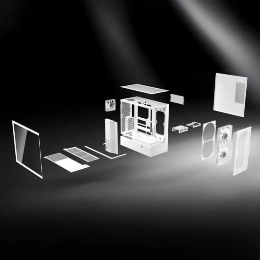 Caixa Cougar CGR-2DA4B-M Midi Tower Vidro Temperado RGB ATX Preto