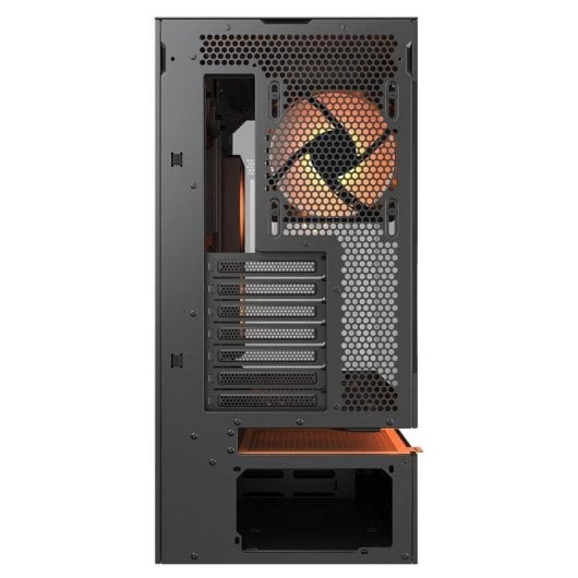 Caixa Cougar CGR-2DA4B Vidro Temperado RGB ATX/Micro ATX/Mini-ITX Preta Gaming