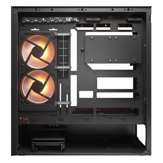 Caixa Cougar CGR-2DA4B Vidro Temperado RGB ATX/Micro ATX/Mini-ITX Preta Gaming