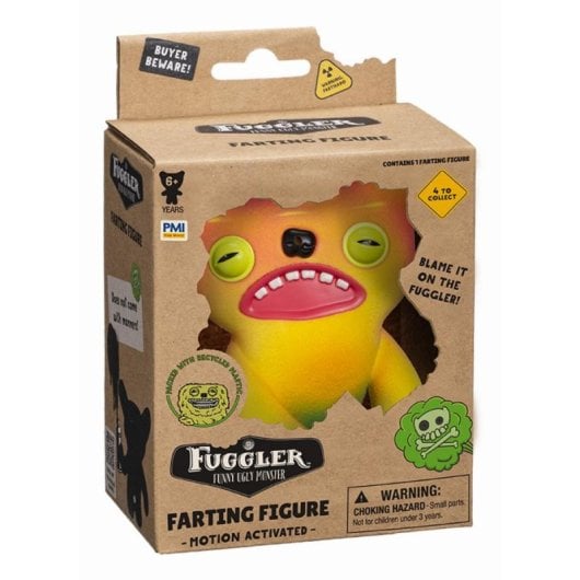 Monstruo Bizak 64113000 Interactivo 9 cm Pedorretas Coleccionable