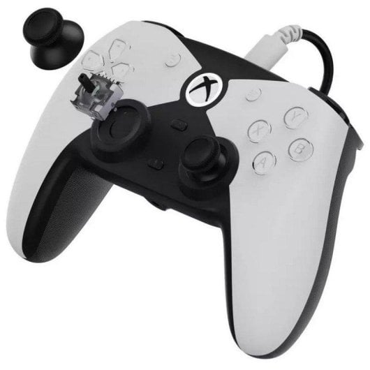 Gamepad Hyperkin Competitor Weiß symmetrische Joysticks Xbox Series X S One PC