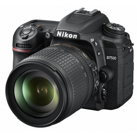 Caméra Reflex Nikon D7500 20,9MP 4K WiFi + AF-S DX NIKKOR 18-105mm VR AF 51 points