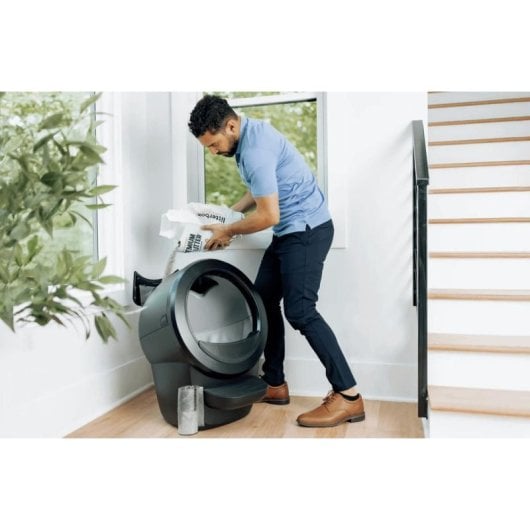 Acessório Litter-Robot LitterHopper Preto Compatível Litter-Robot 4 282x323 mm