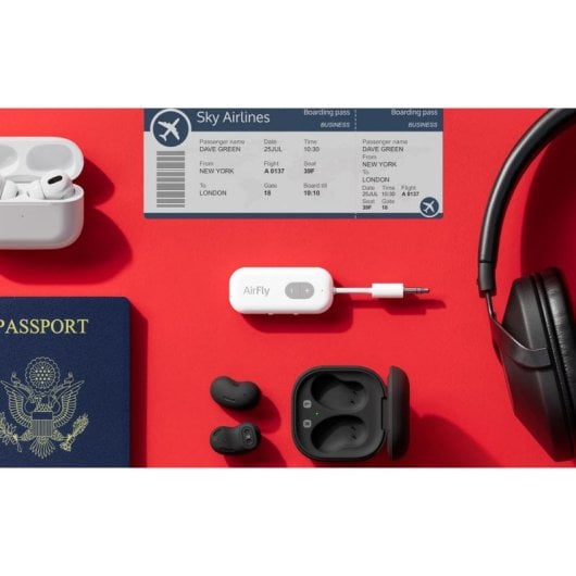 Twelve South AirFly Gen2 kabelloses Audio-Übertragungssystem USB-C/USB-A Schwarz