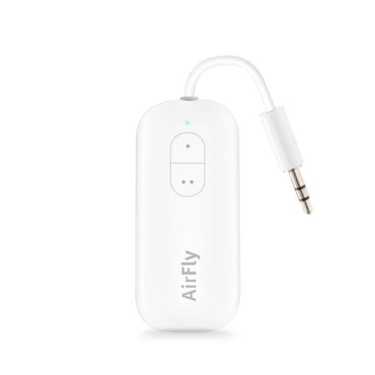 Transmissor de Áudio Bluetooth Twelve South Airfly Pro Branco USB 16h Duplo Emparelhamento