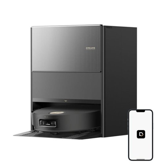 Aspirador Robô com Mopa Dreame Aqua 10 Ultra Roller Complete Com Esvaziamento Automático Navegação Laser 30.000 Pa