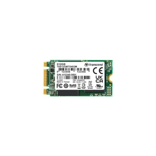 Disco Duro Transcend MTS402M 64GB M.2 SATA 6 Gbit/s MLC NAND