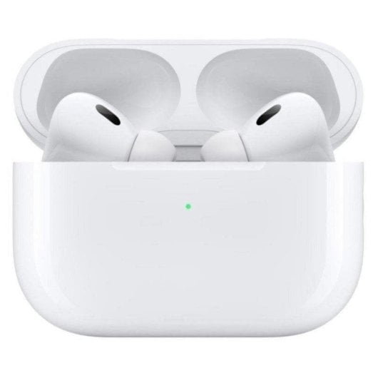 Auriculaires Apple AirPods Pro 2 sans fil Bluetooth avec Réduction de Bruit, USB-C, Contrôle tactile, IP54, blanc