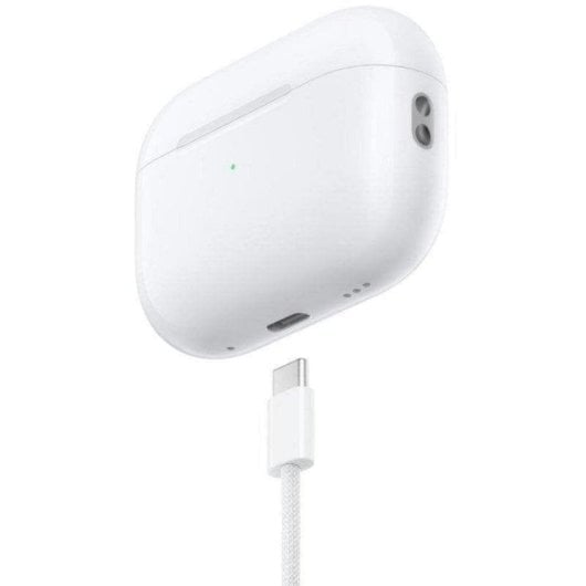 Auriculaires Apple AirPods Pro 2 sans fil Bluetooth avec Réduction de Bruit, USB-C, Contrôle tactile, IP54, blanc