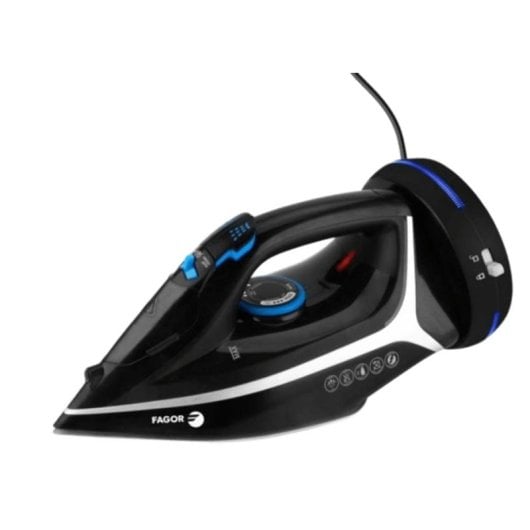 Plancha Fagor Comforta Free vapor-seco suela cerámica sin cables