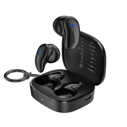 Auriculares Belkin SoundForm Anywhere inalámbricos y con cable Bluetooth Llamadas/Música con reducción de ruido Negros