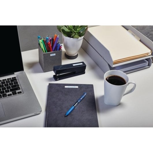 Cinta para etiquetas DYMO D1 Azul sobre blanco 9 mm x 7 m poliéster