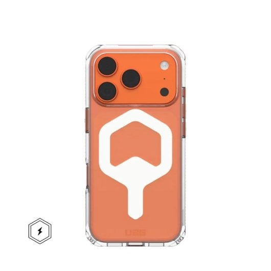 Funda para móvil Urban Armor Gear Plyo Cover Polycarbonate TPU Transparente Blanco MagSafe para iPhone 17 Pro