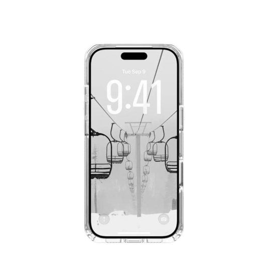 Funda para móvil Urban Armor Gear Plyo Cover Polycarbonate TPU Transparente Blanco MagSafe para iPhone 17 Pro