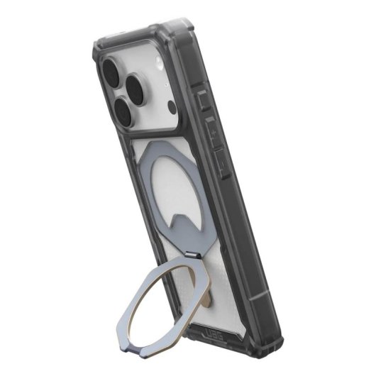Funda para móvil Urban Armor Gear Ash-Titanium Cover TPU Monochrome MagSafe para iPhone 17 Pro