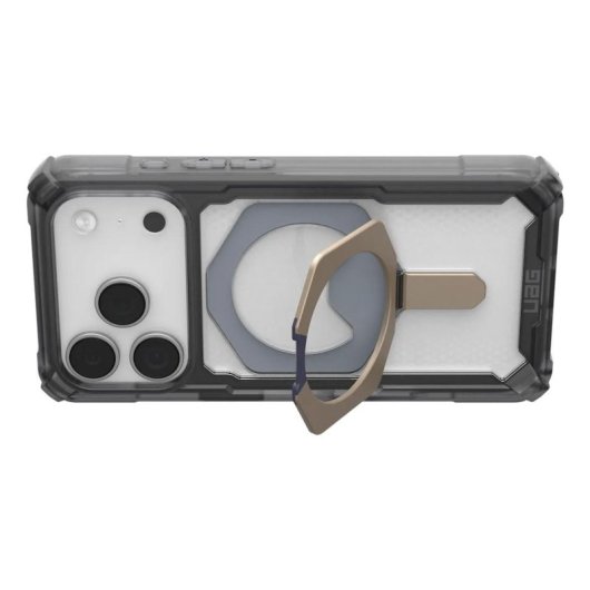 Funda para móvil Urban Armor Gear Ash-Titanium Cover TPU Monochrome MagSafe para iPhone 17 Pro