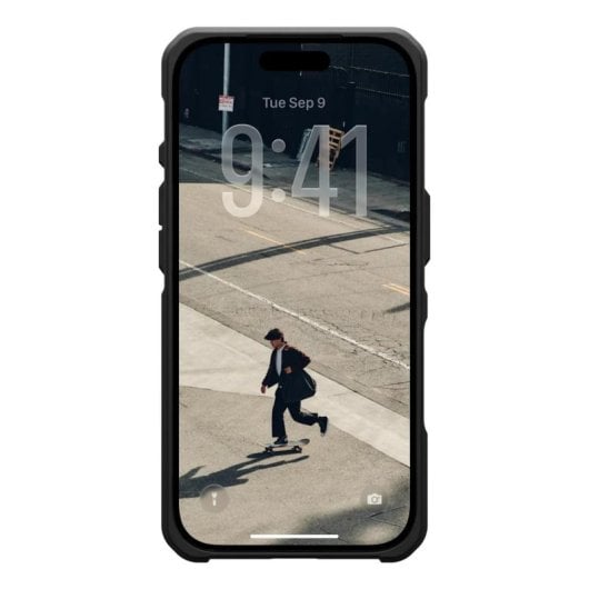 Funda para móvil Urban Armor Gear Kevlar Mallard Cover TPU Noir Bleu MagSafe pour iPhone 17 Pro