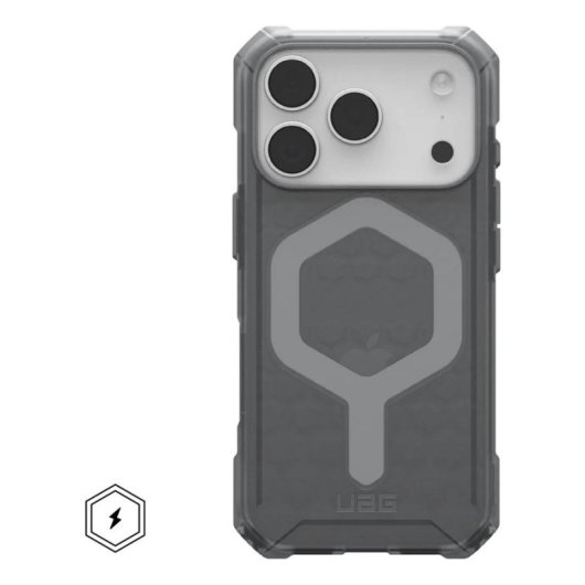 Funda para móvil Urban Armor Gear 114540113131 Coque TPU Cendre Antichoc MagSafe pour iPhone 17 Pro