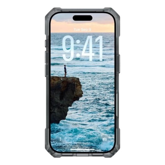 Funda para móvil Urban Armor Gear 114540113131 Coque TPU Cendre Antichoc MagSafe pour iPhone 17 Pro