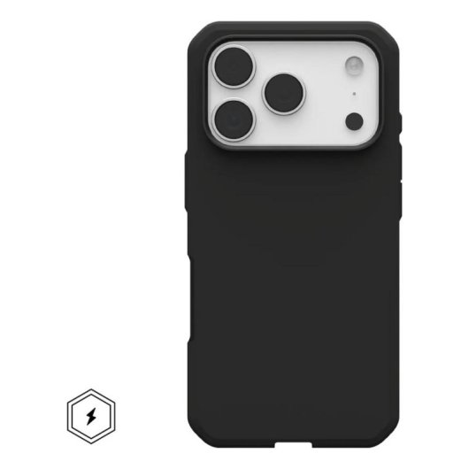 Funda para móvil Urban Armor Gear TPU Monochrome Noir Antichoc pour iPhone 17 Pro