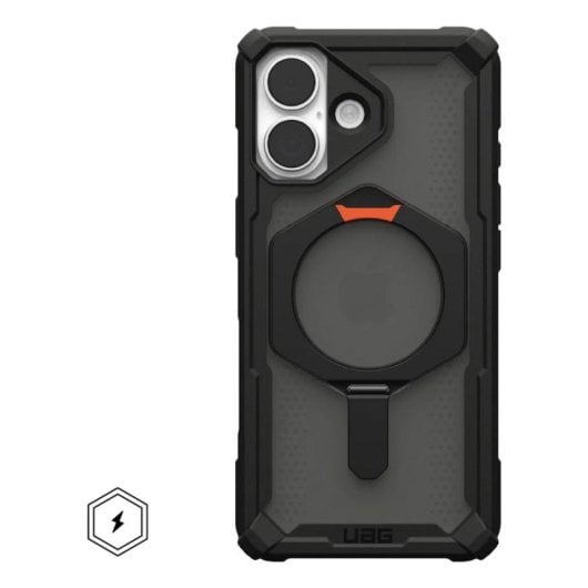 Funda para móvil Urban Armor Gear 114526114097 Cover TPU Noir Orange MagSafe pour iPhone 17