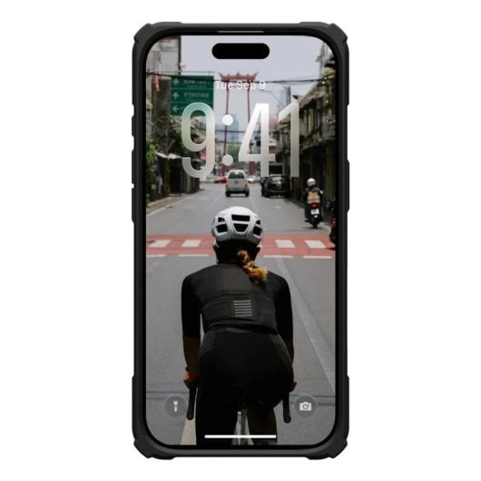 Funda para móvil Urban Armor Gear 114526114097 Cover TPU Noir Orange MagSafe pour iPhone 17