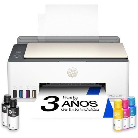 Multifonction HP Smart Tank 5107 Jet d'encre Couleur WiFi Recto Verso Écran LCD