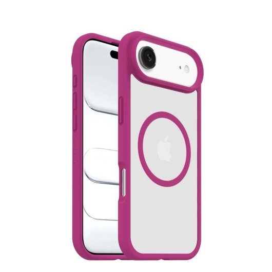Funda para móvel OtterBox React MagSafe Cover Plástico Rosa Transparente MagSafe para iPhone Air