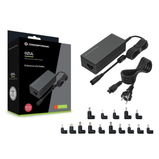 Alimentatore Conceptronic OZUL08B15 Universale 90W Notebook Multi-Output 15-20V